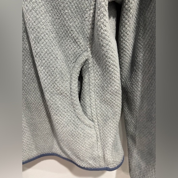 PATAGONIA  RE-TOOL  SNAP-T PULLOVER FLEECE MARSUPIAL JACKET GRAY WOMENS SMALL - Picture 5 of 7